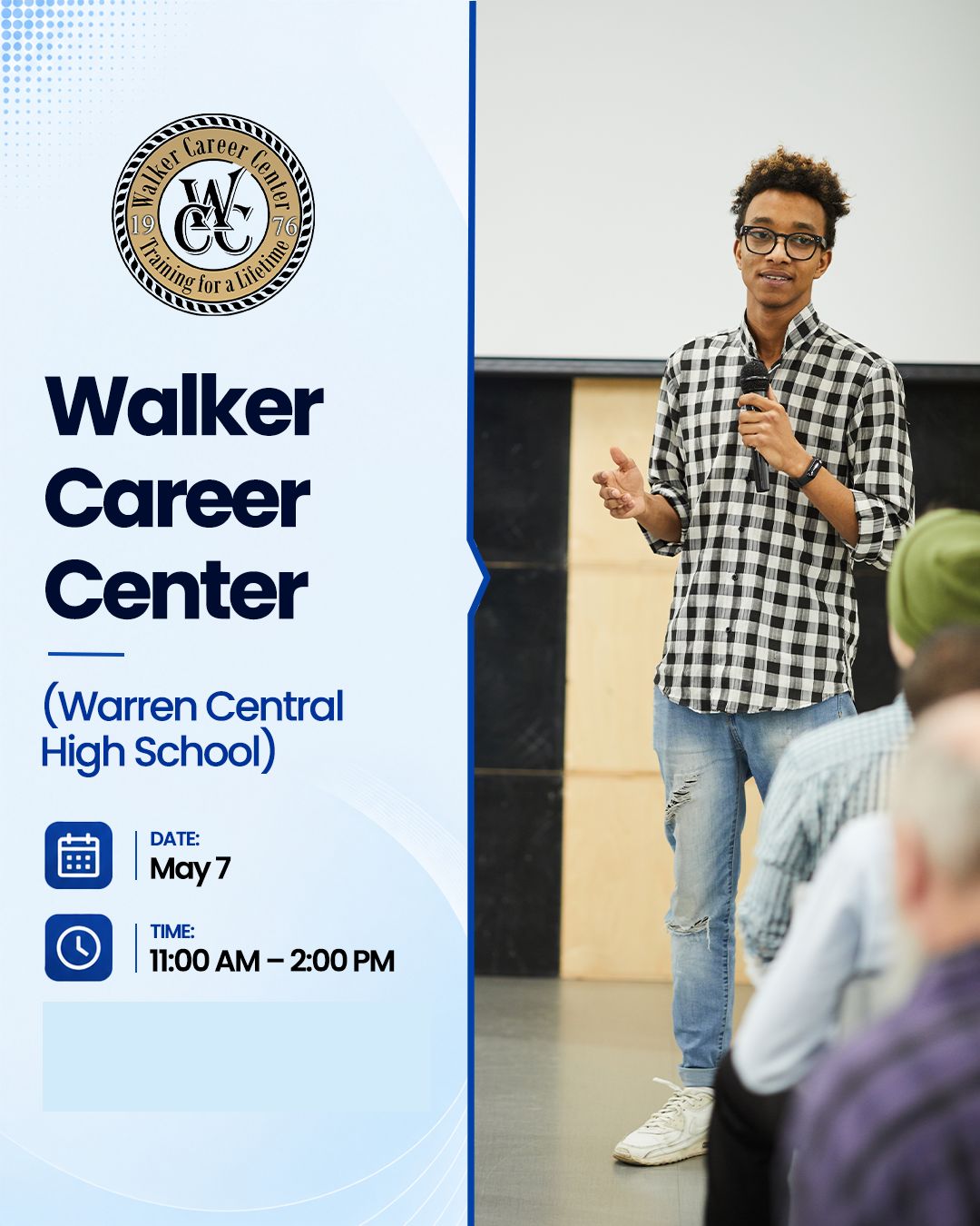 HSTTP Pitch Competition Studen from Walker Career Center